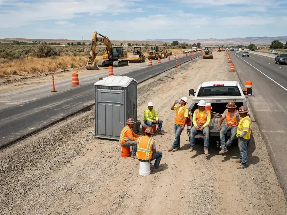 highway-road-construction-crew-007 — frequently asked questions, Porta Potty and Restroom Rentals in Desert View Highlands,…